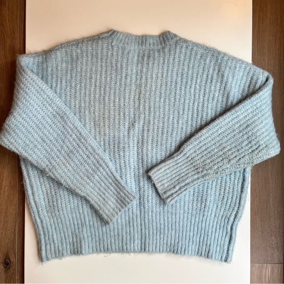 Blue wool sweater - Picture 2 of 3